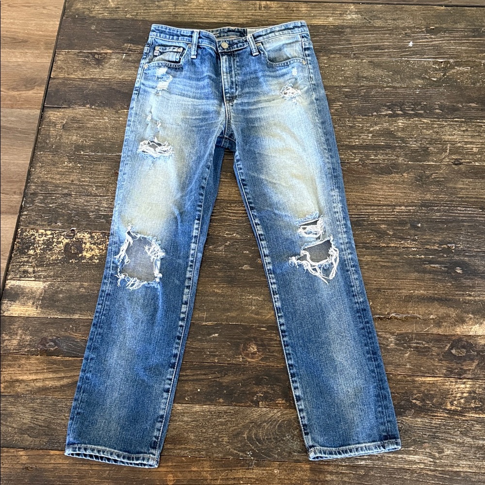 AG‎ WOMEN’S JEANS THE ISABELLE VINTAGE STRAIGHT LEG CROP JEAN